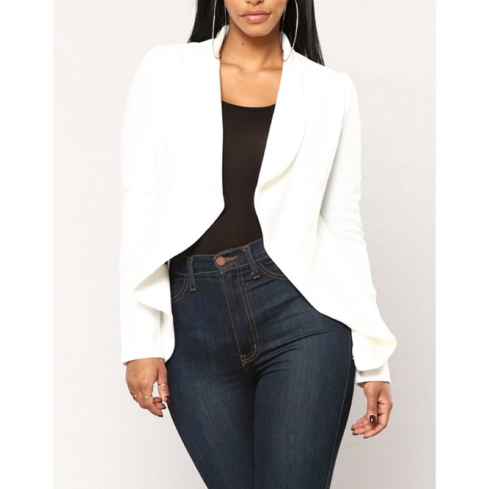 White blazer